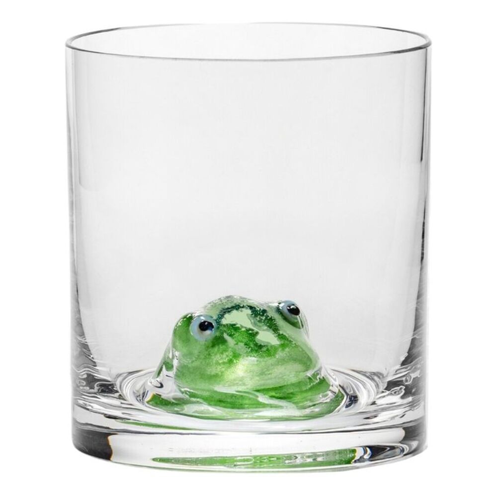Kosta Boda New Friends Frog Tumbler